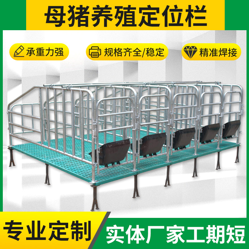 母猪限位栏落地式简易产床栏,养猪场的新宠儿 -猪栏猪笼-淘宝好物网