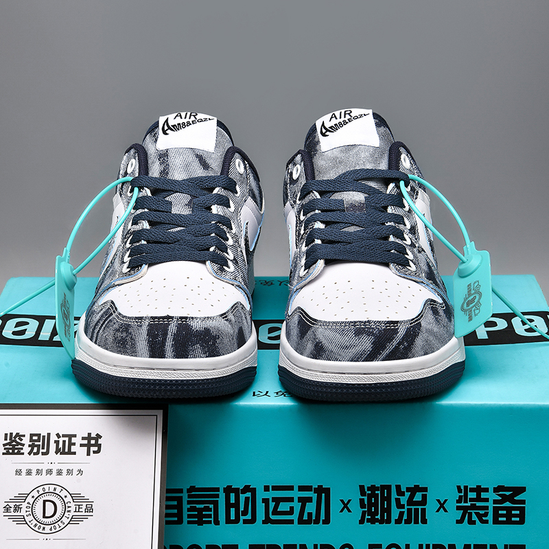 Putian Aj Summer New Denim Blue Aj1 Low-Top Sneakers for Male Students, Kidsren, Couples, Casual Sports Shoes for Women Putian Aj Summer New Denim Blue Aj1 Low-Top Sneakers for Male Students, Kidsren, Couples, Casual Sports Shoes for Women