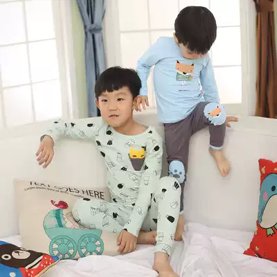 Children's underwear set cotton autumn clothes sanitary pants