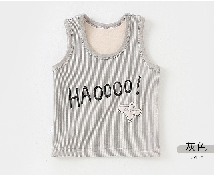Áo ấm trẻ em cotton cho bé mùa thu đông mặc cộng với áo nhung bé trai dày vest vai bé gái chạm đáy quần áo trẻ em xuất khẩu