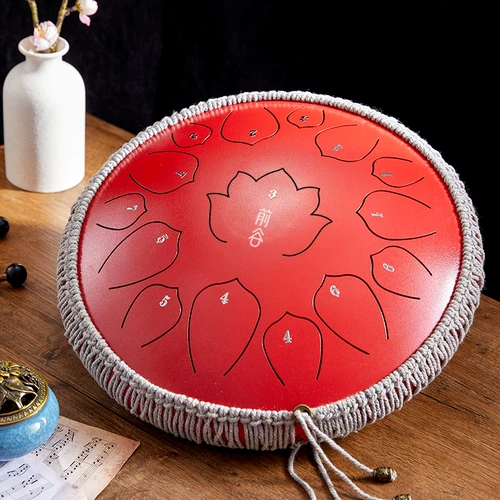 Qiangu Kong Spirit Drum 15 звуковые профессиональные ученые искренний цвет Van Sound Drum Music Drum Brand Официальный барабан Lingkong Drum