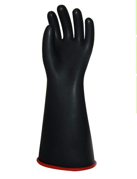 Double-On board 10KV Class 1 charged job with latex insulation gloves resistant to high pressure low pressure live electrician job