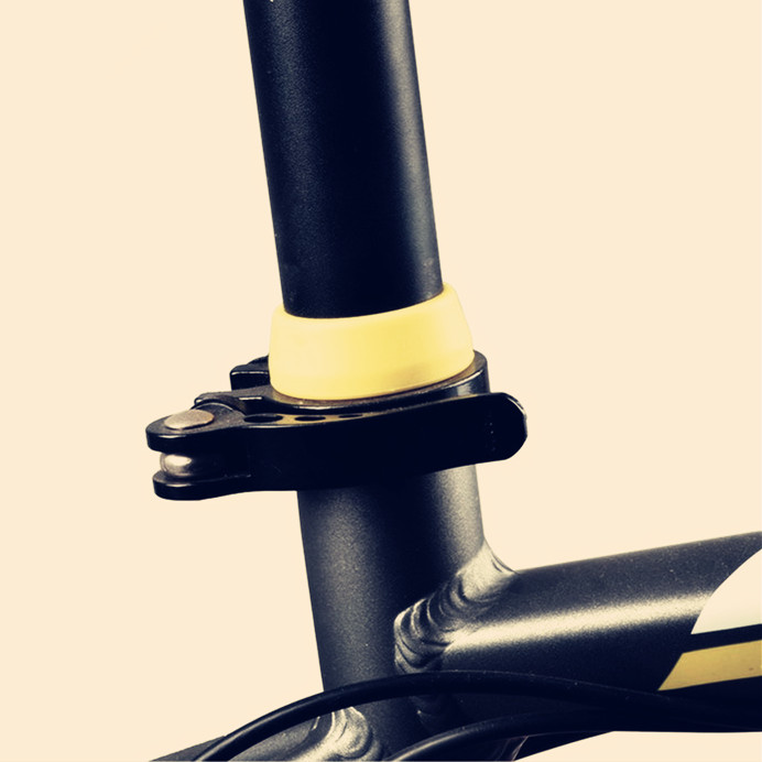 Seat tube waterproof dust cover Seat post protection cover Seat tube silicone waterproof ring Bicycle seat tube waterproof gasket