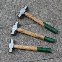 Octagonal hammer wooden handle hammer fire hammer stone hammer hammer hammer hammer square head hammer small