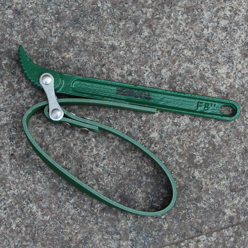 Filter wrench, belt-type oil filter wrench, oil change, auto repair tool, filter wrench
