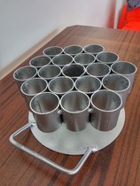 Two-kicked-off gun frame double-resounding gun stand Two loud cannons for wedding cannons firecrackers and firecrackers to drive the birds.