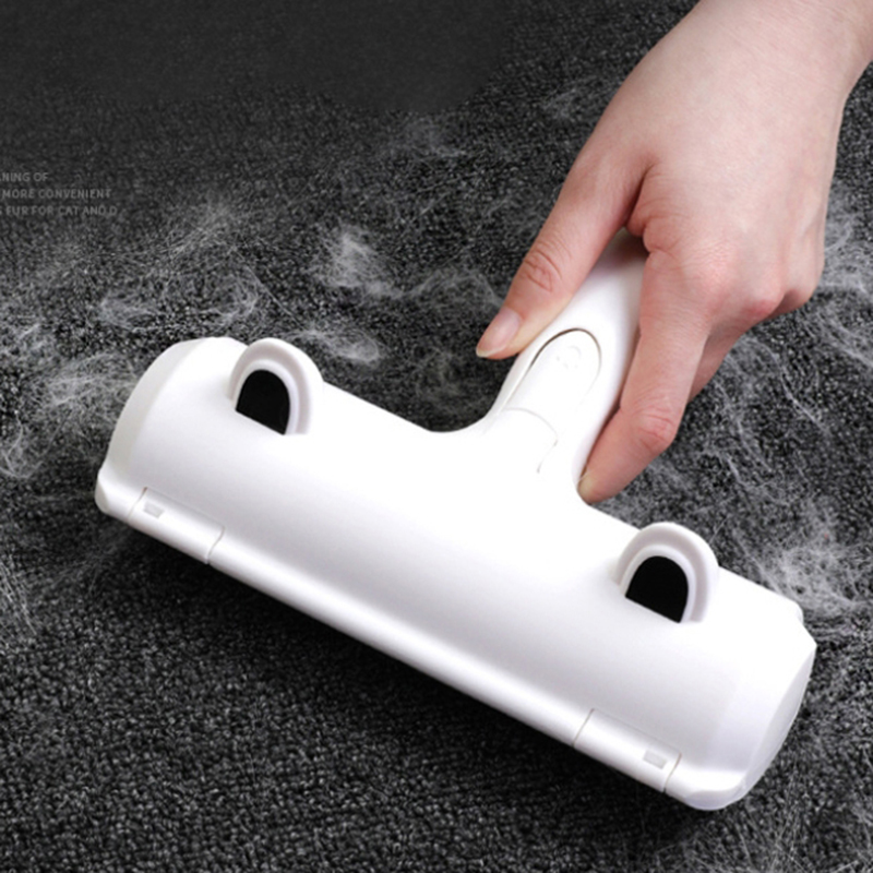 Cat Ears Money Two-way Stickler Push-and-pull Brush Cat Fur Dog Hair Cleaning Pets Home Sofa Bed Shake Sound ABS