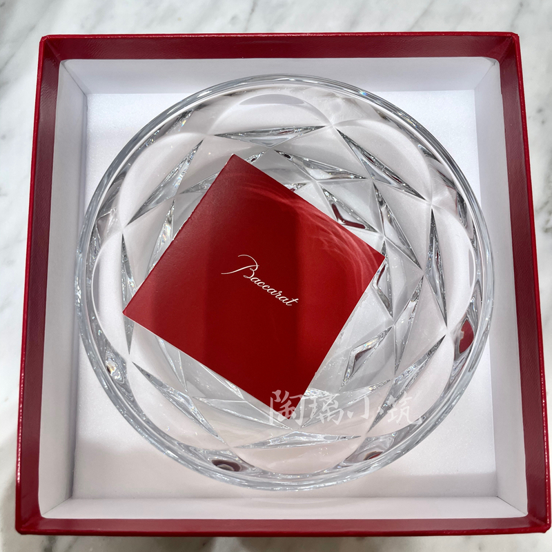 French Baccarat/Baccarat Swing Series Crystal Tableware Plates | Bowl | Dish | Chopstick Holder Gift