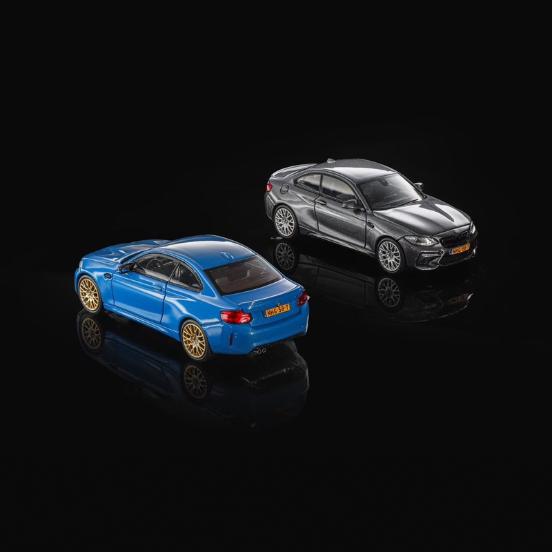 Pre-Order Mortal 1:64 Bmw F87 M2C S55 Alloy Car Model Toy Collection Gift Simulation Display Piece