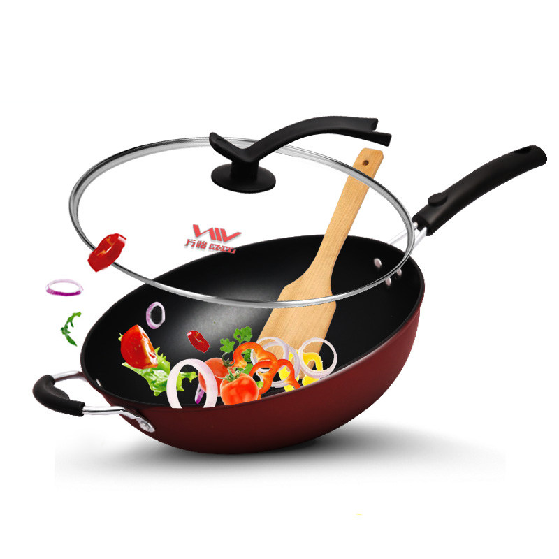 2021 Non stick pan thickened frying  induction cooker