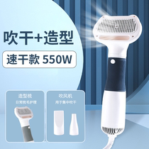 Pet hair dryer all-in-one quick-drying Bichon Teddy fluffy comb cat and dog bathing and blow-drying tool