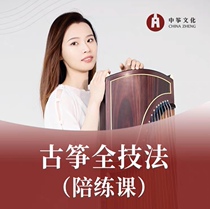 Li Jing teacher Guzheng full technical law accompanied by the class 239 class with electronic courseware