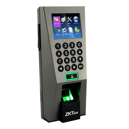 ZKTECO Entropy Central Control F18 Fingerprint Time Attendance Access Control All-in-one Machine New F18 Access Control System with Network U Disk