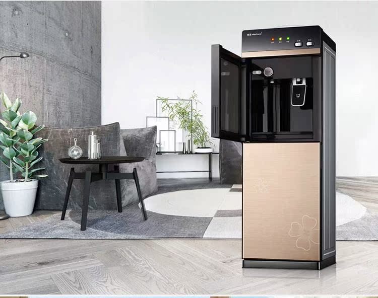 bình lọc nước gia đình Tủ loại nhà địa phương vàng tự động nóng và lạnh mới sưởi ấm phòng khách nòng nước quả đặc biệt tiết kiệm năng lượng dọc máy lọc nước chungho