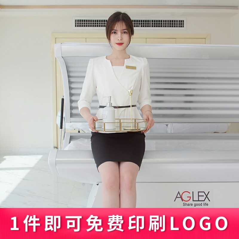 Duozhi spring new work clothes suit female temperament fashion high-end beauty salon work clothes suit formal dress skirt