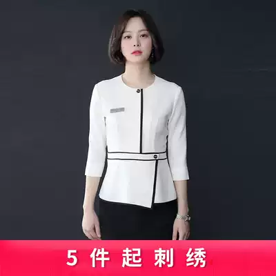 Duozhi professional suit women's skirt fashion 2021 spring and summer beautician new temperament beauty salon overalls high-end