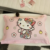 Мультяшная хлопковая детская летняя наволочка для детского сада