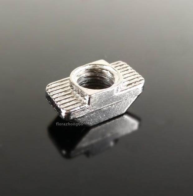 Eurotender type nut block 20 30 40 45-M4 M5 M5 M6 M8 T screw cap Industrial aluminium extrusion material fit