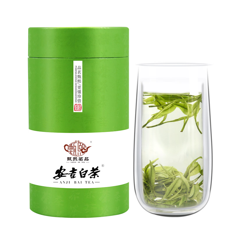 茗途安吉白茶明前茶叶特级绿茶2019正宗高山新茶125g珍稀茶叶春茶