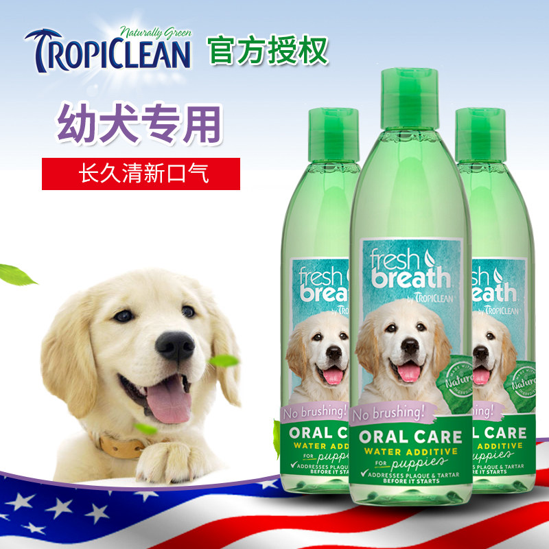 Multi-beauty and young dog mouthwatering dogs except stomatosis Go to dental calculus Clean teeth Fresh breath cleaning teeth Water Imports