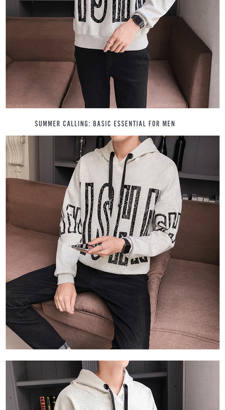 Sweatshirt homme en Coton - Ref 3129086 Image 23