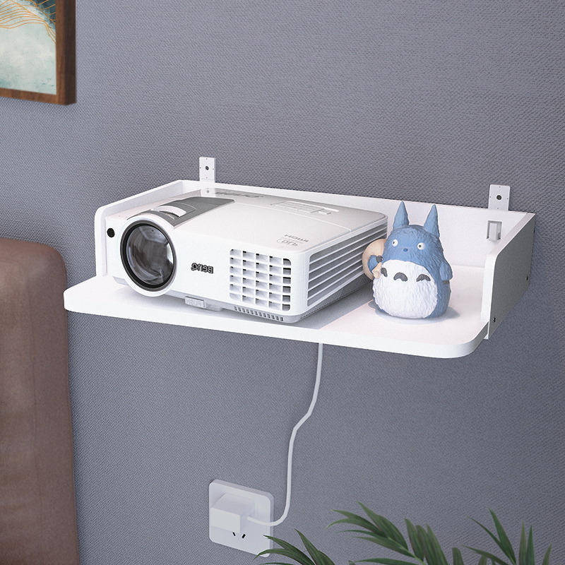 Projector bracket bedside wall hanging shelf free punching tray ceiling floor projector placement table shelf home bedroom wall shelf wall wall accessories wall tray rack hanging rack