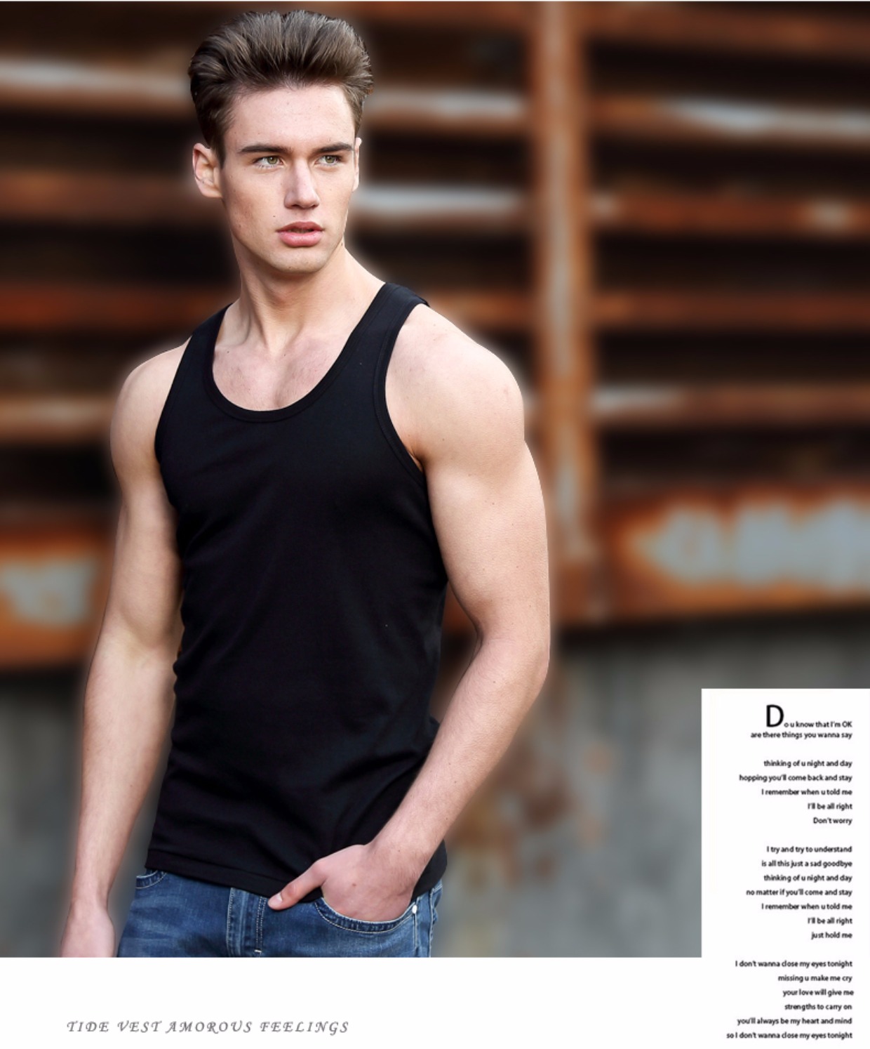 3 mảnh áo vest nam Nam Cực mùa hè co giãn đất nam 100% cotton nam mùa hè hai xương sườn áo lót nam