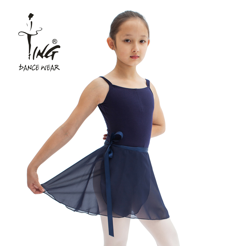 Chen Ting Dance Supplies Dance Skirt Girls Ballet Short Teacher Ribbon Gauze Skirt Emperor Exam Grade Skirt For Children