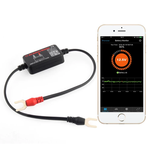 Reaspsks Car Battery Monitor Tester BM2 Bluetooth 4.0
