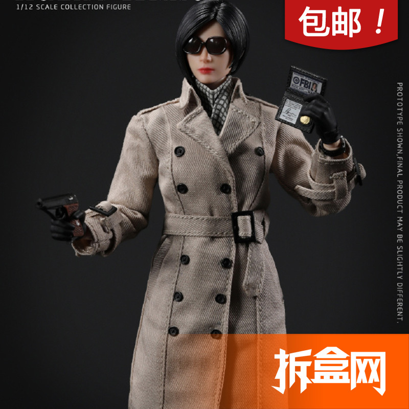 Unboxing Network  Brotoys Detective Wang Dlc Cloth-Armed Aunt Wang 1/12 Action Figure