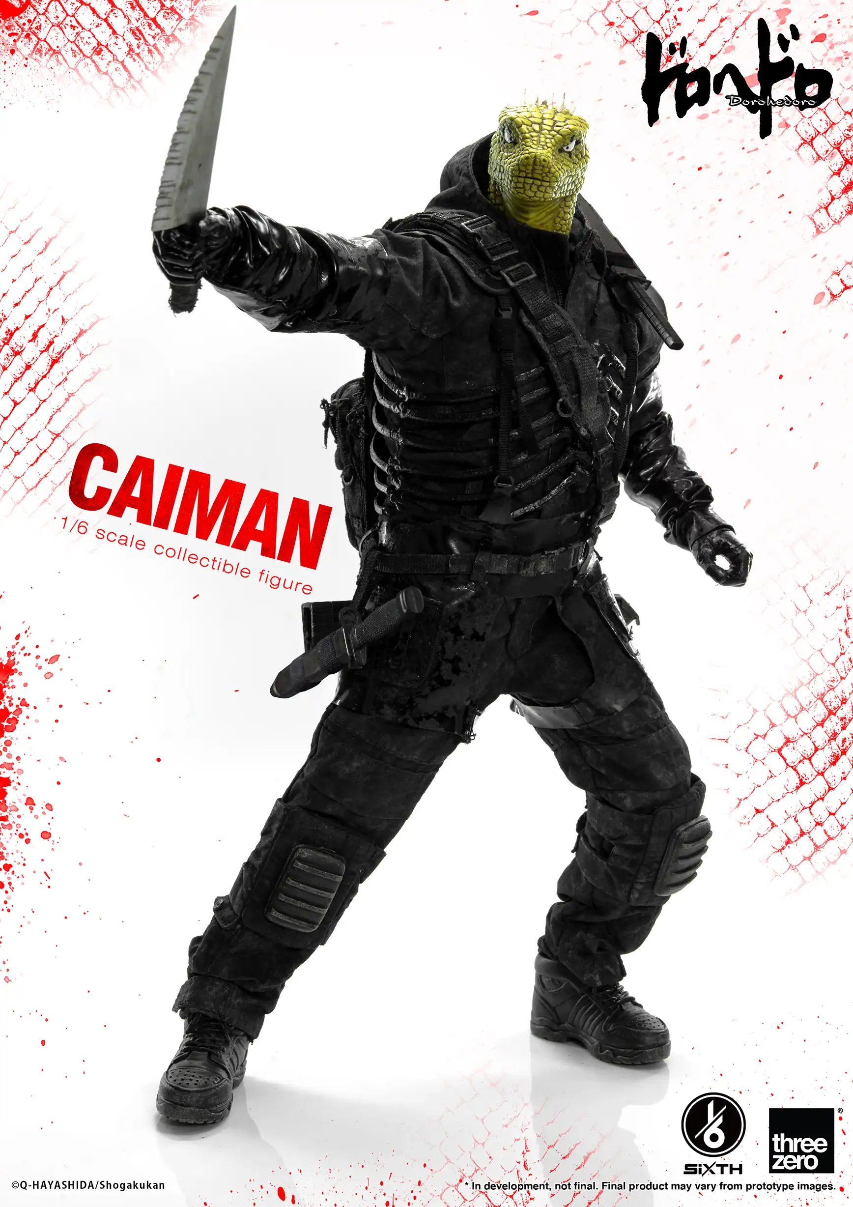 Dorohedoro Caiman SiXTH 1/6 (ThreeZero)