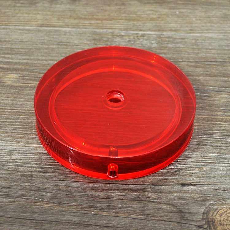 130X25 black red white transparent crystal table lamp chassis Acrylic base accessories Yiwu lamps DIY accessories