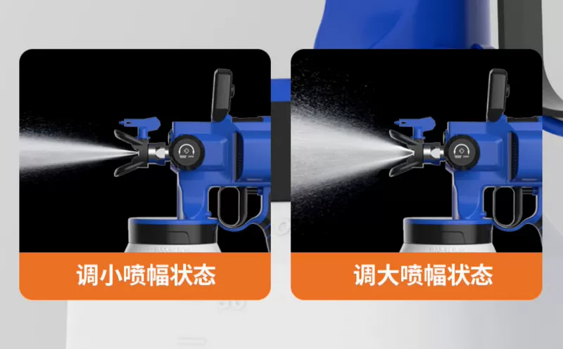 bộ phun sơn khí nén Hanxuan điện pin lithium điện áp cao không có không khí máy phun súng phun sơn phủ sơn cao su máy phun xịt chai súng phun súng điện phun sơn súng sơn xe máy