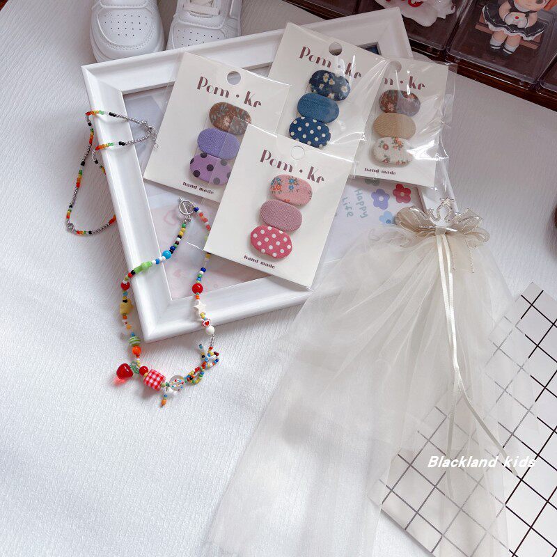 Children, girls, babies, hair clips, necklaces, headscarves, hair clips