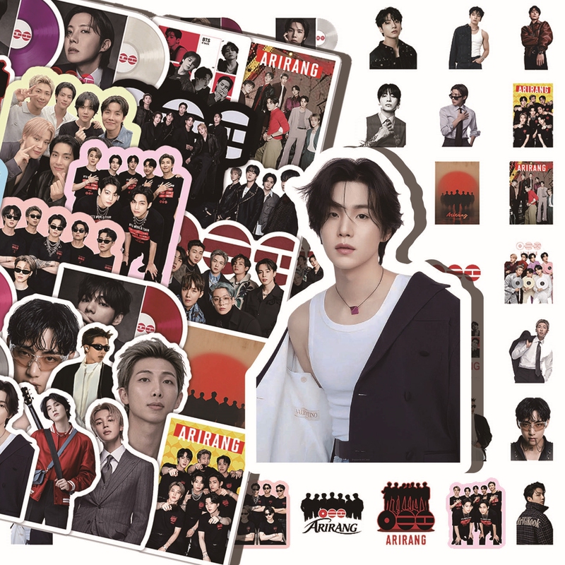 51 High-Definition Stickers of Bts (Bts) Members for Decorating Planners, Phone Cases, and Luggage