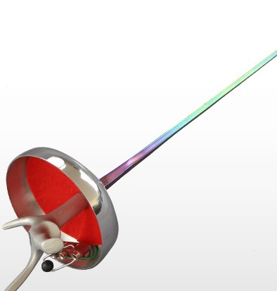 AF Fencing Equipment Children 0 Fencing Rifle Shank Heavy Sword Adult 5 Fencing Straight Shank Heavy Sword Color Electric Whole Sword