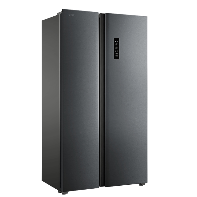 Tcl Refrigerator Double-Door Large-Capacity Frost-Free Refrigerator 650L Side-By-Side Door Type First-Class Energy Efficiency