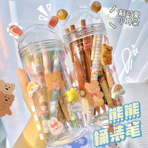 Милая ручка-роллер, детские канцтовары для школьников, подарок на день рождения, коллекция 2021, популярно в интернете