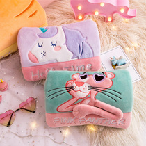 Warm baby charge removable and washable hot compress belly warm water bag high face value warm hand Bao cute plush hot water bag