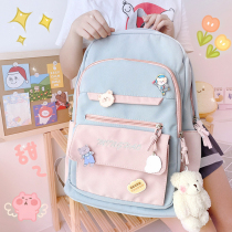 ins style schoolbag female Xia Gao Yan value Primary School junior high school school backpack Japanese backpack bag bag 2021 New