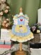 ຕົ້ນສະບັບ handmade pet dog clothes Lolita Alice Princess dress British short silver gradient Ragdoll cat skirt