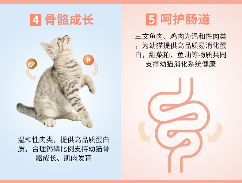Mai Fudi mèo con 1-4 tháng thức ăn cho mèo 1,5kg dầu cá hồi tự nhiên cho mèo ăn thức ăn cho mèo lông ngắn của Anh - Cat Staples thức ăn mèo minino