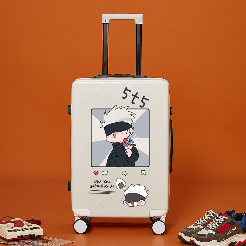 Lalever Box New Day Series Mantra Return War 20 Inch Small Boarding Password Leather Case for men and women 24 Students' suitcases