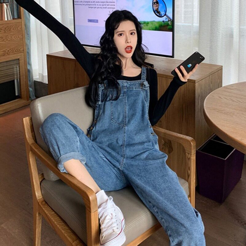 Pregnant Woman Spring Clothing Suit Outside of Fashion Salt Family Cuddling Bag Pants Spring Autumn Boomer Ma's Aging Pants and Belly Pants