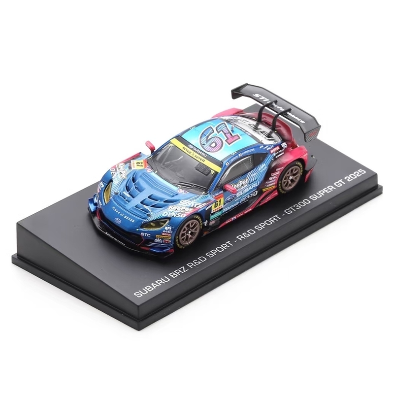 Spark 1:64 Subaru Brz 2025 Super Gt No. 61 Racing Car Alloy Model