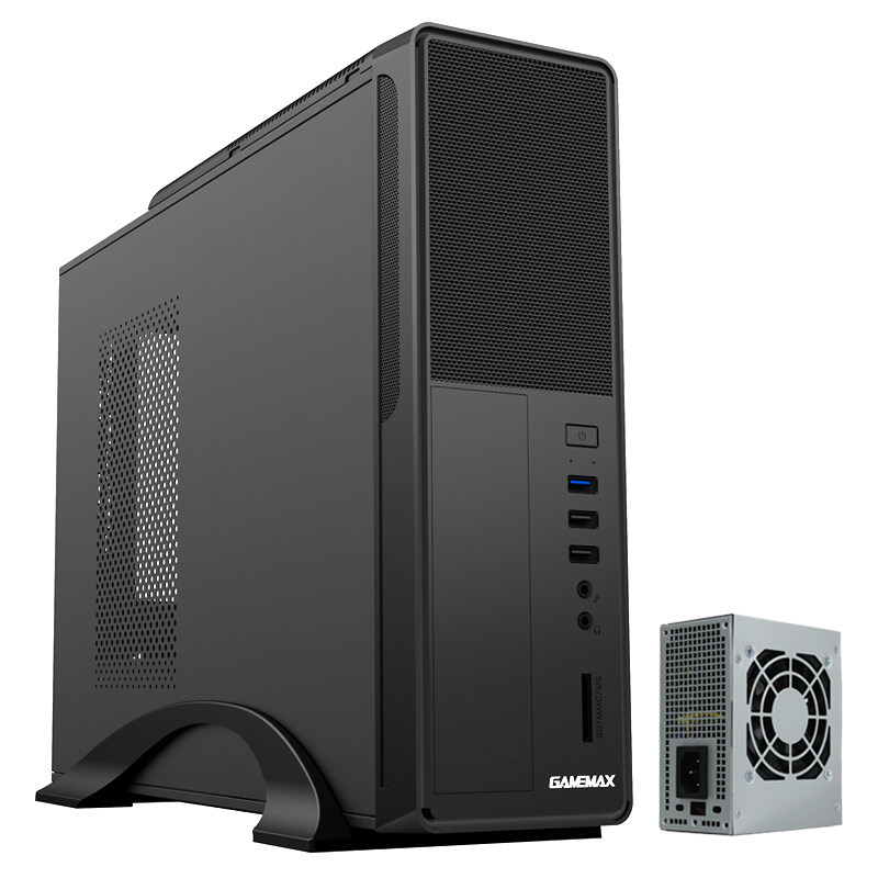 GAMEMAX Game Empire Elf S612 Mini Chassis Power Suit Standard Rated 250W Power Supply