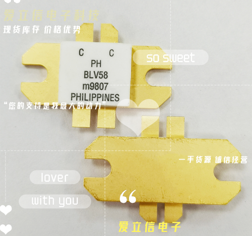 BLV58 imported high frequency tube UHF linear push-pull power transistor field effect tube