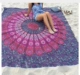 Ấn Độ mandala peacock tấm thảm in treo vải nền vải thời trang trang trí tường chăn rèm vải Đông Nam Á vải tường
