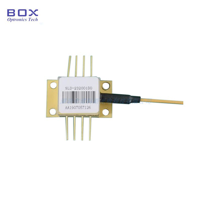 High preferential 8PIN 1310nm 1mW SLD ultra-radiation laser 6um fiber fiber optic gyroscope