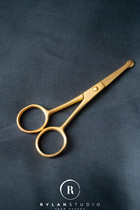  British MerchantMills SHORT BLADE Short BLADE safety golden scissors